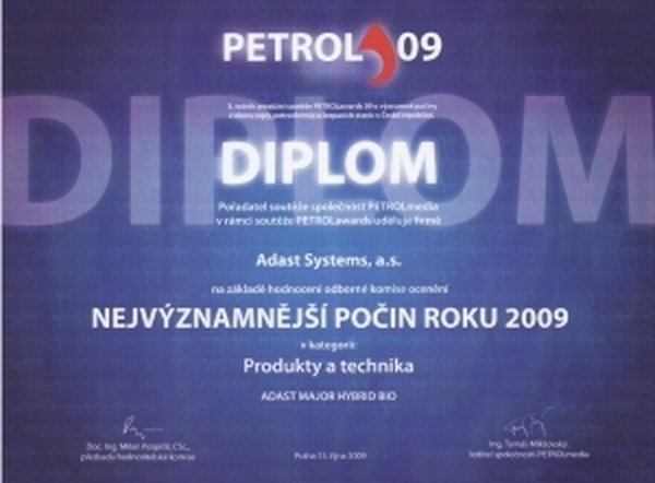 The most significant achievement of 2009 - PETROLawards
